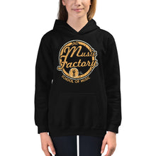 Load image into Gallery viewer, Music Factory Large Logo Kids Hoodie