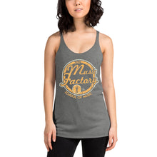 Load image into Gallery viewer, Music Factory Large Logo Women's Racerback Tank