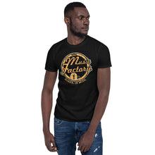 Load image into Gallery viewer, Music Factory Large Logo Short-Sleeve Unisex T-Shirt