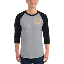 Load image into Gallery viewer, Music Factory Classic  Unisex 3/4 sleeve raglan shirt