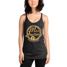 Load image into Gallery viewer, Music Factory Large Logo Women&#39;s Racerback Tank
